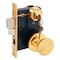 Prime-Line 2-1/2 in. Backset, Entrance Mortise Lockset, Wrought Solid Brass, Right Handed (Single Pack) SE 27580 - alternate 1